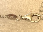 NWOT Or Paz Sterling Silver 925 Two Tone Lace Heart Pendant Made Israel PZ /au — photo 8