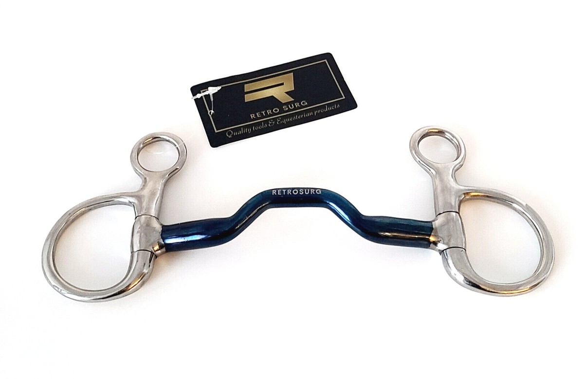 小物 SADDLE PULL UP / TONGUE Bar H Equine Tongue Relief D Ring H. Mouth Snaffle Bit – Hilason