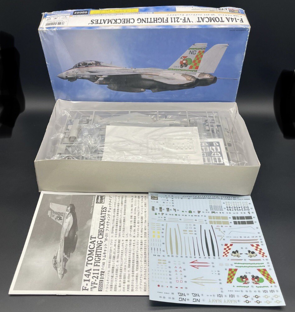 その他 Hasegawa 1/72 F-14ATOMCAT VF-211 Hasegawa 1/72 - F-14A Tomcat VF211 Fighting Checkmates