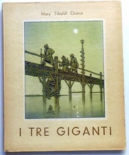 VINTAGE FIABA MARY TIBALDI CHIESA I TRE GIGANTI VSEVOLOD NICULIN CIBELLI EDITORE