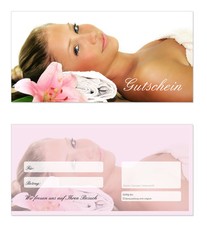 20 x Geschenkgutscheine (Wellness-609) TOP Gutscheine f&uuml;r Wellness  Massagen uvm