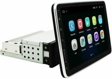 AUTORADIO ANDROID 10 POLLICI STEREO AUTO 1 DIN 2GB RAM WIFI SCHERMO ESTRAIBILE