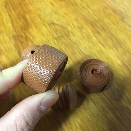 BICYCLE HANDLE BAR TAPE BROWN VINTAGE FITS SCHWINN HUFFY & OTHERS NEW - Picture 2 of 3