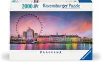 2000 Teile Ravensburger Puzzle Kunterbuntes London 12000805