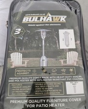 Bulhawk Patio Heater Cover Waterproof Heavy Duty Outdoor Garden Grey