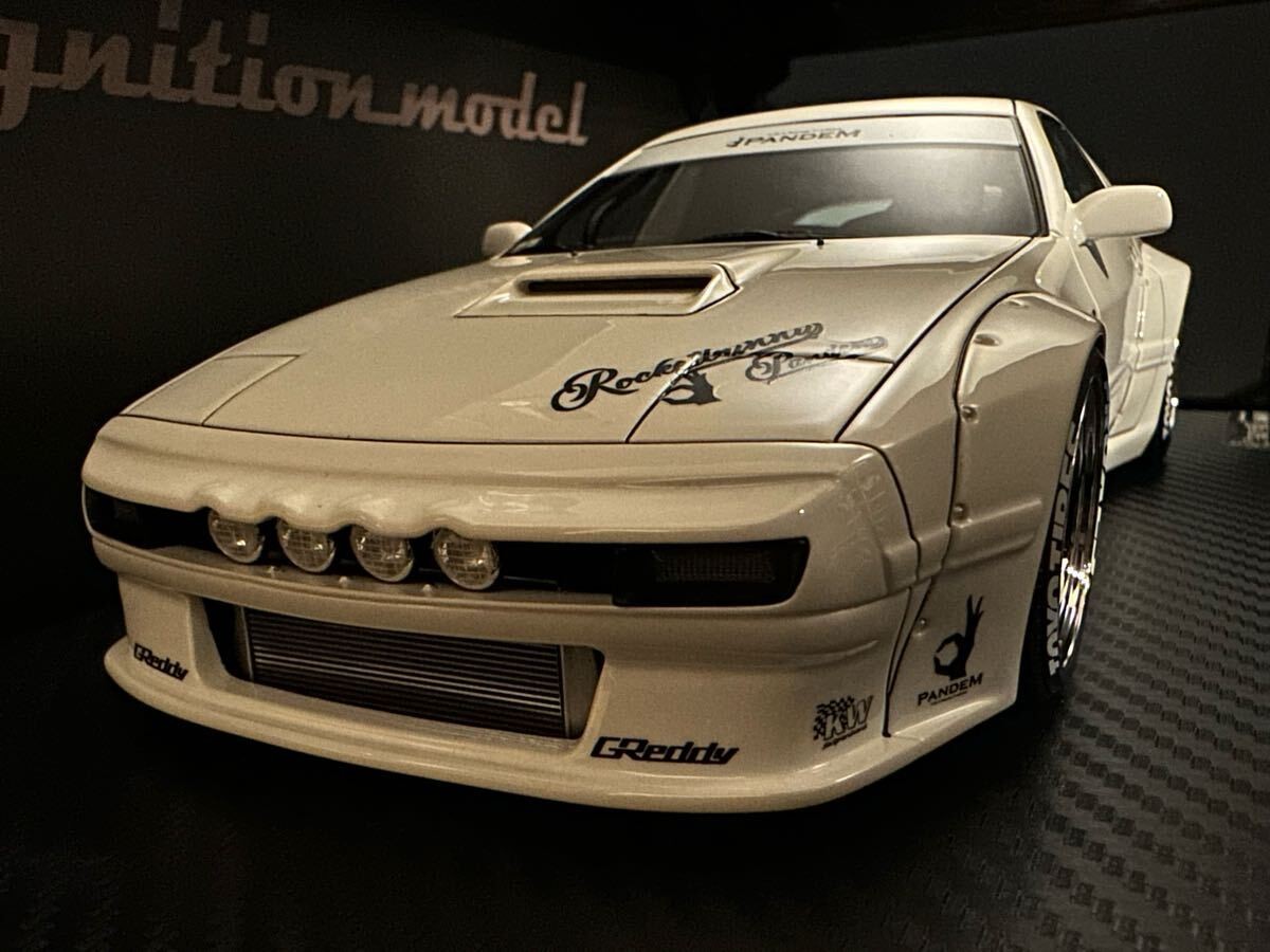 自動車 1/18 IG2909 PANDEM RX-7 FC3S White 1/18 Ignition IG Mazda Pandem RX-7 (FC3S) White/Pandem