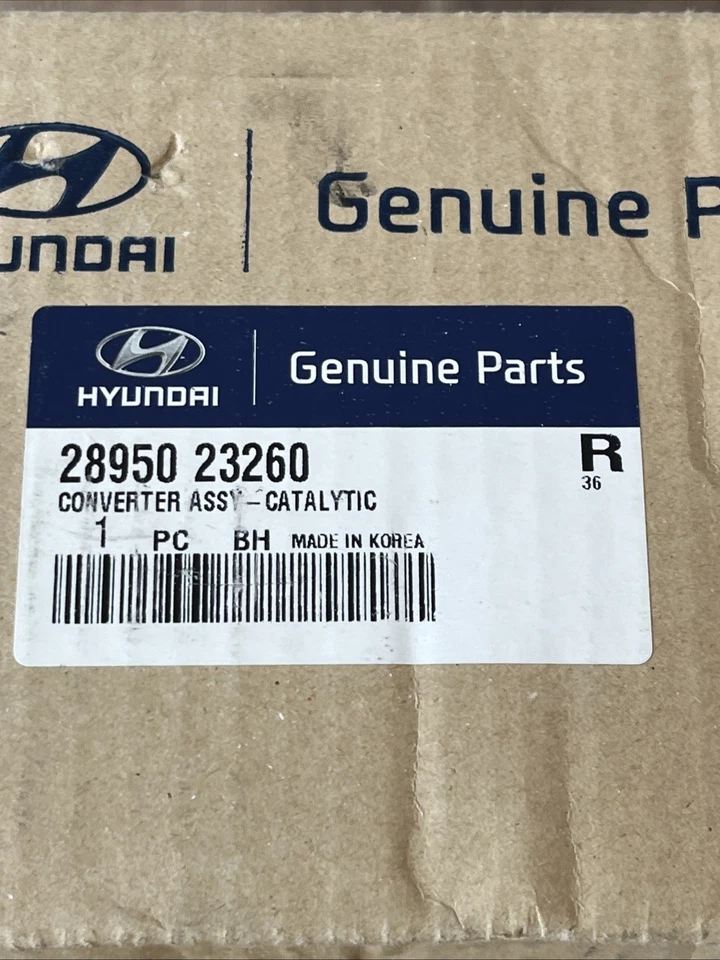 Nuevo convertidor catalítico de escape OEM 2895023260 Hyundai Elantra 2,0 L 2007-2010 Foto 2 de 4