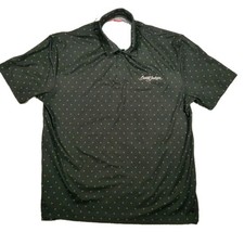 Barrett Jackson Car Auction Signature Series Men's Polo Shirt Size 2XL Black