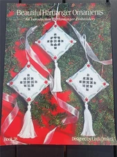 BEAUTIFUL HARDANGER ORNAMENTS EMBROIDERY BOOKS LINDA DRISKELL