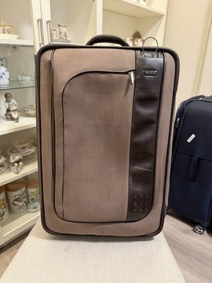 Tumi Vintage Brown 2 Wheel Suitcase Carry On Luggage