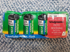 Fujifilm 400 Film 96 Exposures, 4 rolls x 24 exposure, unopened box