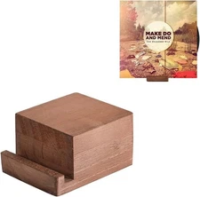 Vinyl Record Holder Display Stand - Tabletop Now Playing Album Cover Holder - No