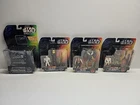 Star Wars Power of the Force Vtg. Kenner 1990's Action Figure Lot Of 4 On Card