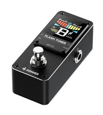 Donner Embark Live Flash Tuner Chromatic Pedal Guitar Bass Stage Tuner Bypass