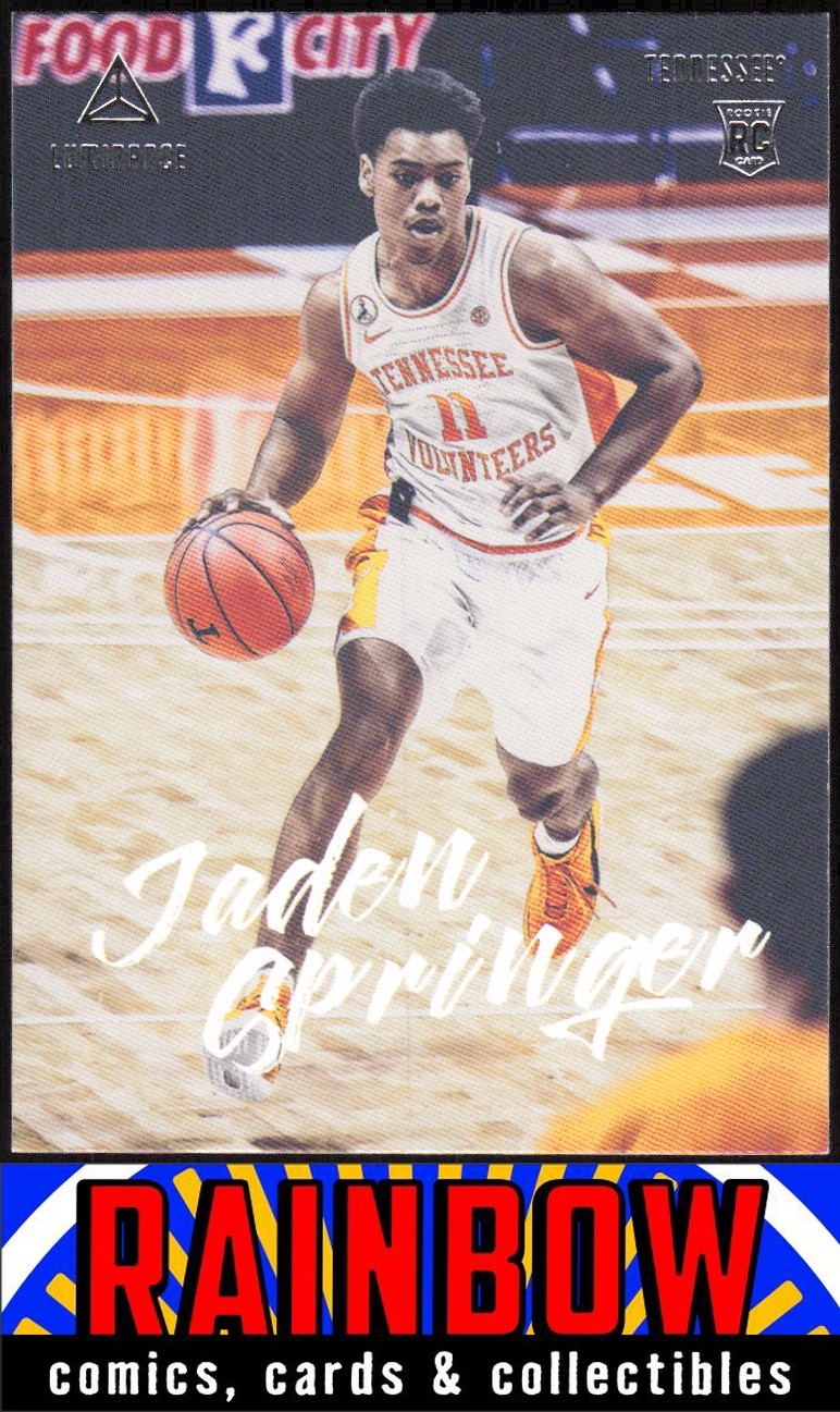 2021 Panini Chronicles Draft Picks #95 Jaden Springer Tennessee Volunteers