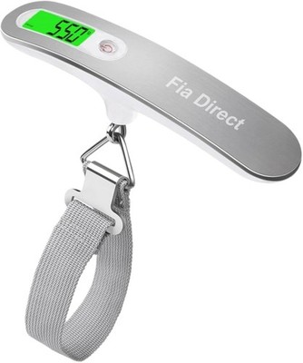 Digitale Gepäckwaage tragbare Reisetaschenwaage hintergrundbeleuchtet LCD 50kg/110lbs