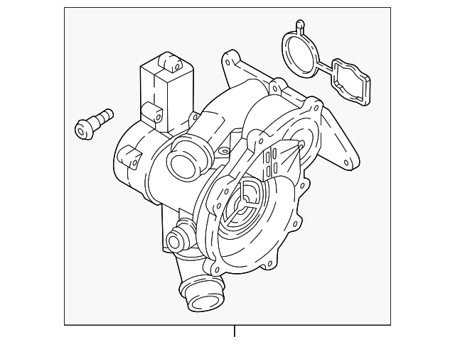 正品大众恒温器 06L-121-111-P — 第 2/3 张图片