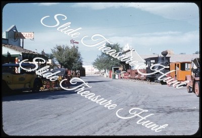 Last Frontier Village Las Vegas 35mm Slide 1950s Red Border Kodachrome
