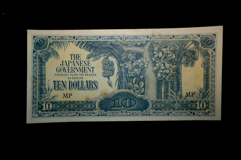 Malaysia  10 dollars  occupation note  cir