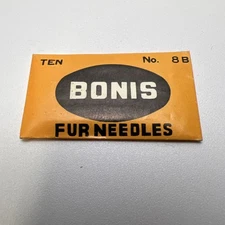 Bonis Fur Needles #8B 10pk