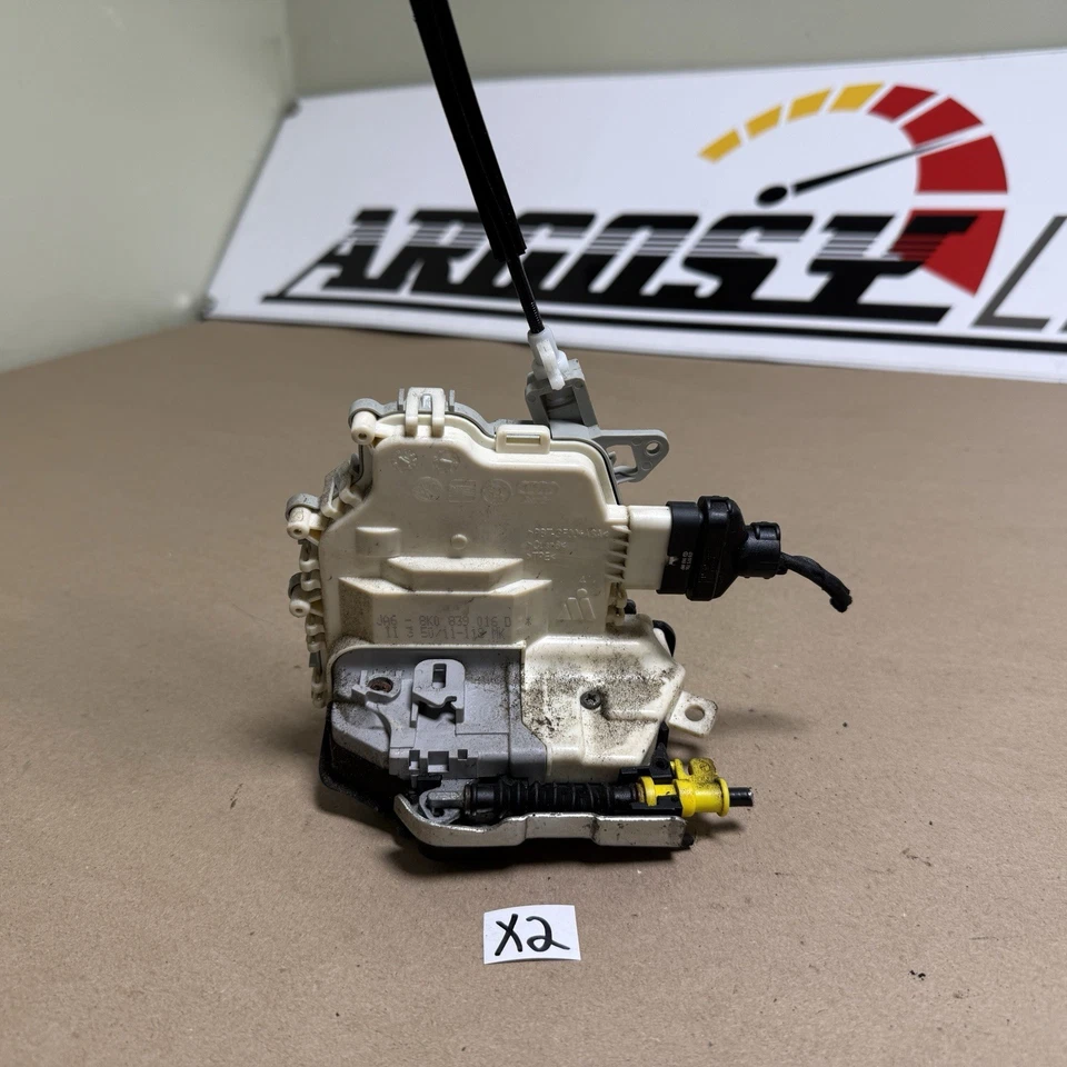 2009–2016 AUDI A4 S4 REAR RIGHT DOOR LOCK LATCH ACTUATOR OEM 8K0839016D - Image 3 of 4