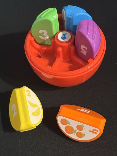 Fisher Price Laugh & Learn Talking Apple Educational Toddler Toy Colors Numbers - Picture 6 of 9