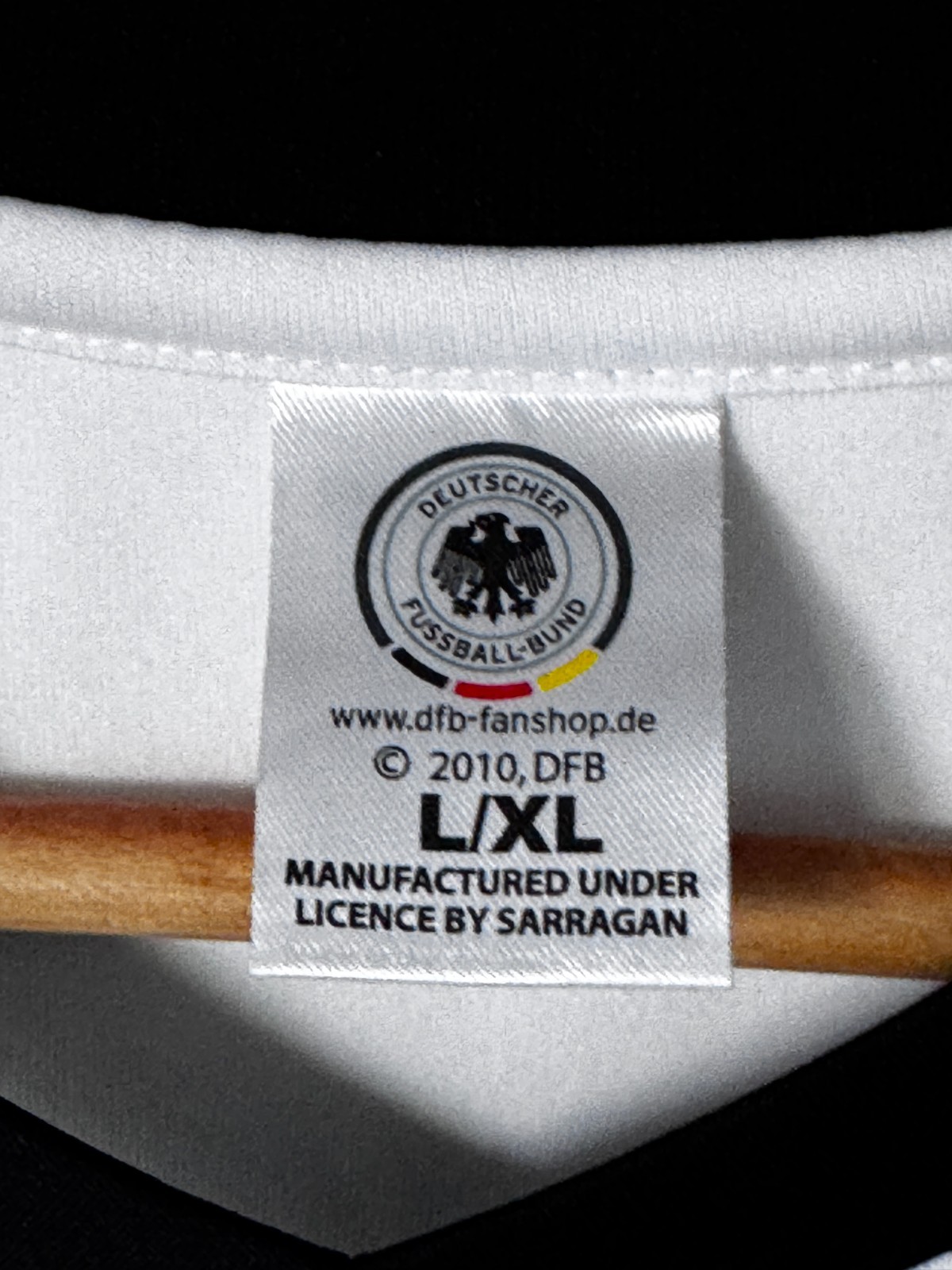 Autographed 2010 German National Football Team (DFB) Licensed Fan Jersey - "Dani image 8