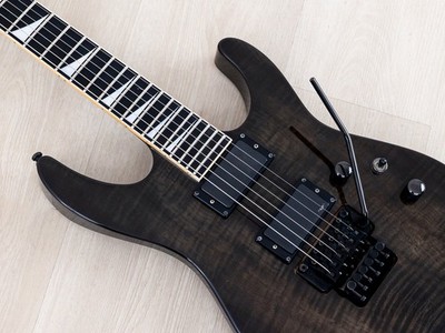 2008 Jackson Stars Soloist SL-TN01EMG Trans Black w/ EMG 81
