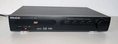 Mintek DVD-1600 🎬 Dolby Digital MP3 CD/DVD Player Black No Remote - Image 1 of 4