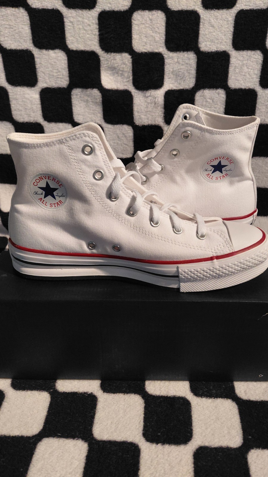 Converse CTAS EVA LIFT Wht/Garnet/Navy NIB Size 6.5 Women's thumbnail 5