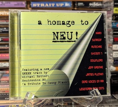 A Homage To Neu! CD - Compilation - System 7, Sunroof, Khan, Autechre