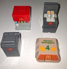 Lot of 4 2025-2026 McDonald  s Lil McDonald  s Happy Meal Toys