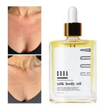 GODA Silk Body Oil, Perfume Oil Bath Shower Oil for Smooth Skin Silky Hydrating