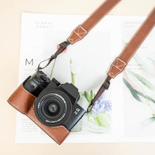 Camera Leather Bag Dock Case Base Cover For S...