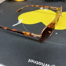 OAKLEY FEEDBACK SUNGLASSES POLARIZED Gold And Tortoise/Brown 59-13