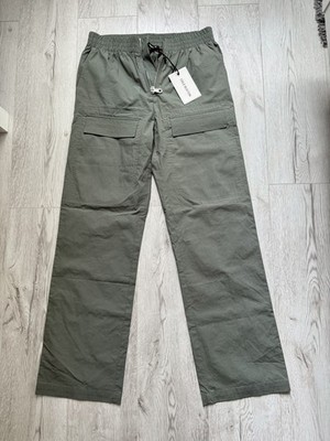 NEU Cole Buxton Cargohose Herren Khaki Grün Größe M W30 L31