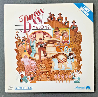 Bugsy Malone - 1976 LaserDisc Extended Play - Excellent Condition!