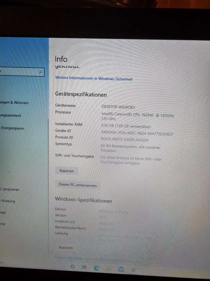 Notebook/ Laptop Asus F751M 17 Zoll Intel Pentium 1TB HDD 8GB RAM Windows 10 - Bild 2 von 3