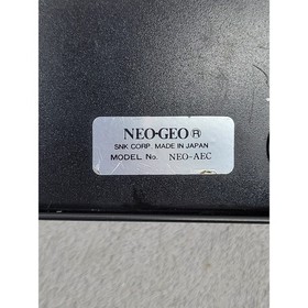 SNK Neo Geo AES Arcade Stick Controller NEO-AEC Black Wired 15-Pin Japan