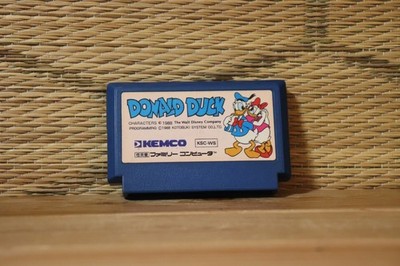 Donald Duck NES Famicom Japan Nintendo Kemco Very Good Condition!