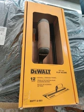 DEWALT 12" Drywall  Finishing Trowel DXTT 2-961 Flat Blade 0.7mm New In Box c