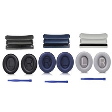 Perfect Fit Ear Pad and Headband Skin-friendly Ear pads for QC35/QC35i Headphone