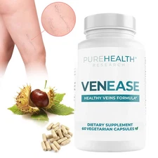 PureHealth Research Venease Capsules - Promotes blood flow and leg health
