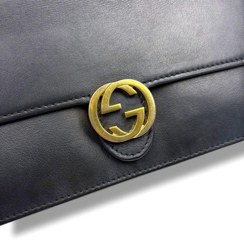 Gucci Interlocking Shoulder Wallet Bag Used From Japan - Bild 11 von 15