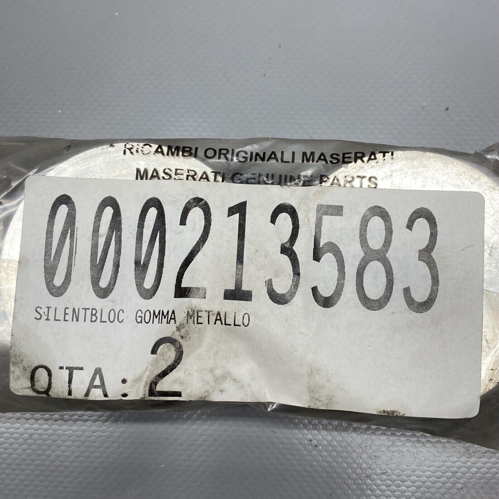 MASERATI GRANTURISMO CONTROL ARM BUSHING UPPER 2012 2013 14 2015 OEM 000213582