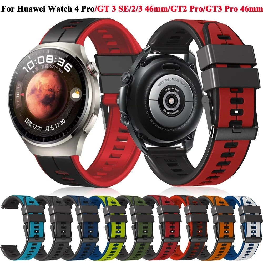 22mm Sport Armband für HUAWEI GT4 46mm WATCH 4 Pro Silicone Strap GT 2 3  Pro