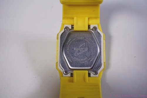 Casio Baby-G Analog/Quartz Watch - BGA 201-9E Yellow - Genuine - Pre-owned - Picture 8 of 15