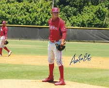 Signed 8x10 ALBERTO TIRADO Philadelphia Phillies  Autographed photo- COA 