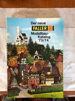 Faller Katalog 873 von 1973/74 mit Preisliste sehr gut Weihnachtsschnäppchen-