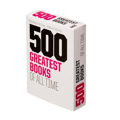 500 Greatest Books Of All Time Card Deck Games Essential Reading Guide Lagoon